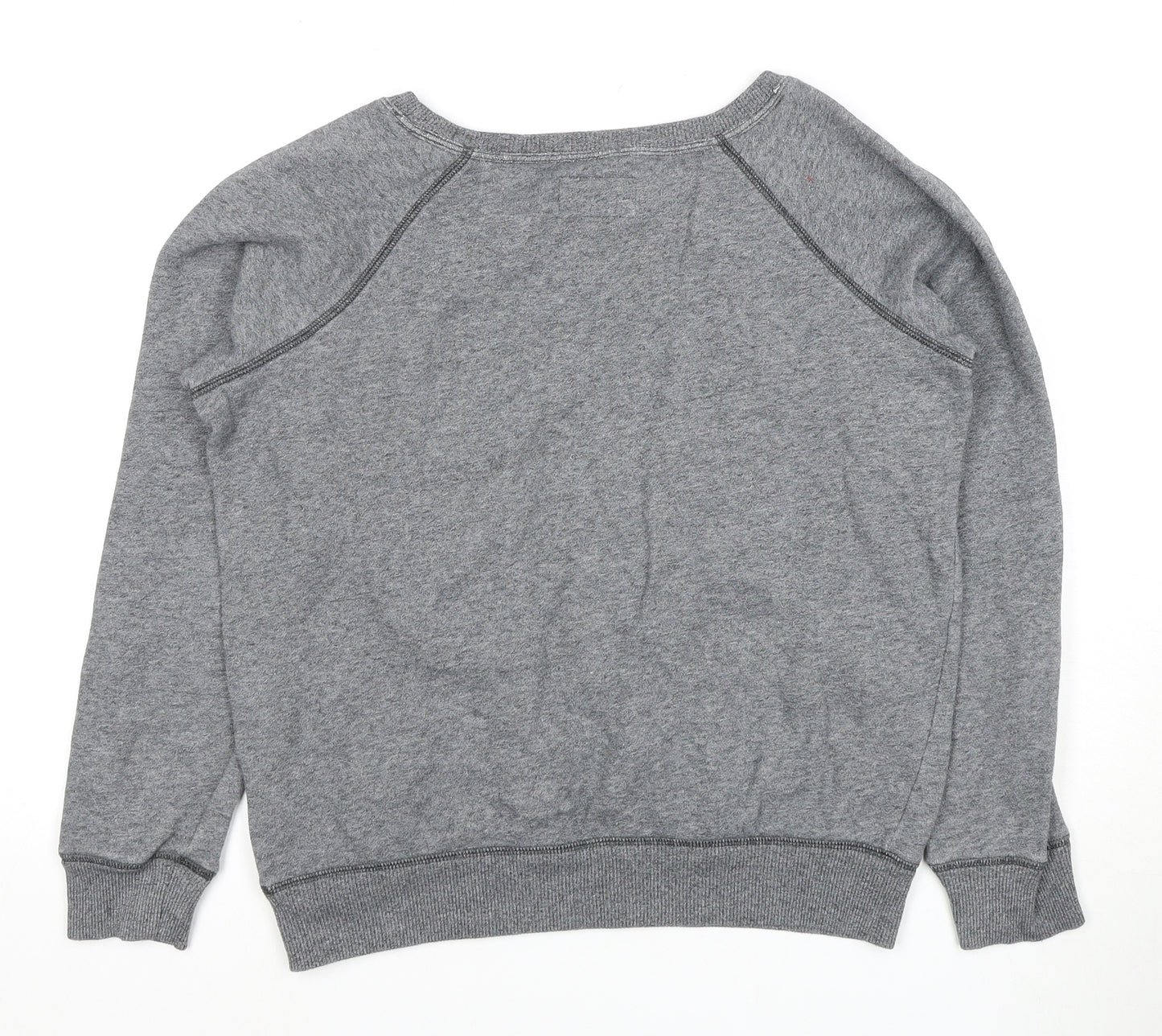 American Eagle Women's Grey M Geometric Pullover Sweatshirt