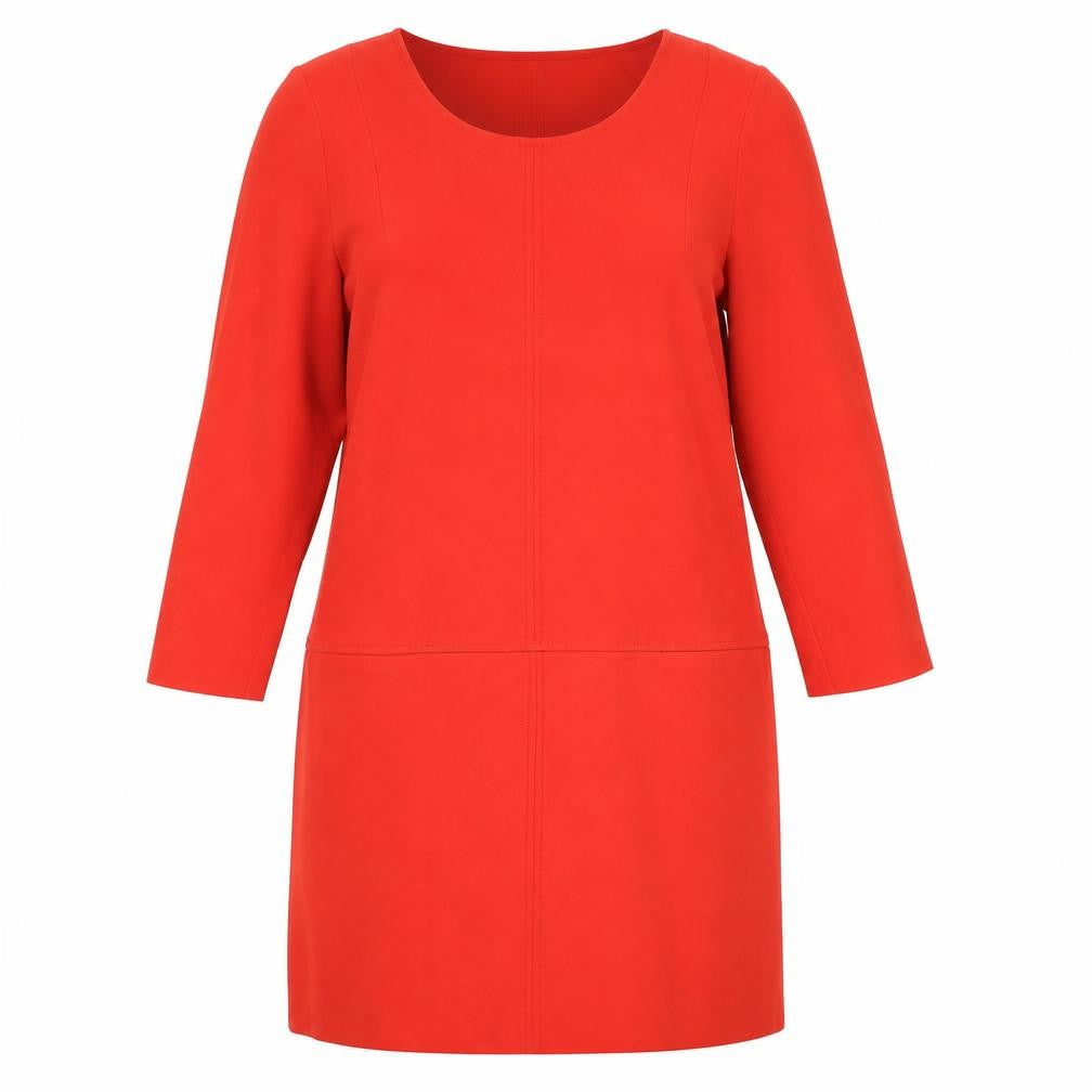 Front view of Sita Murt Women's Red Shift Dress, size 12