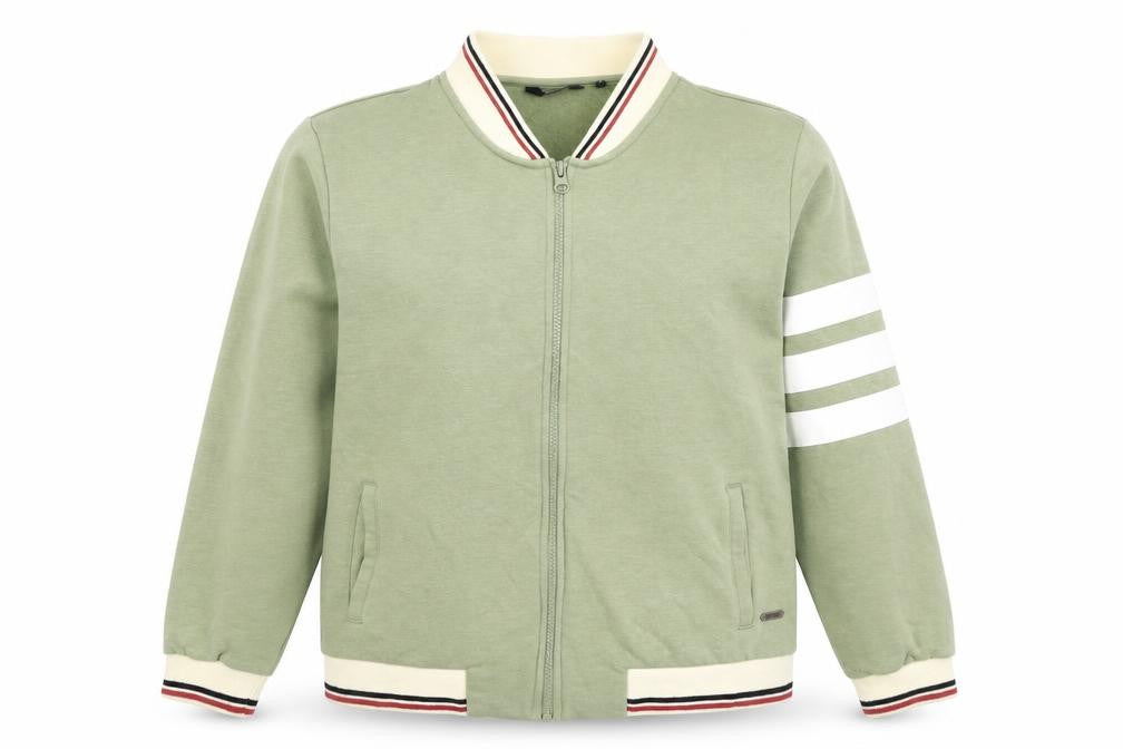 The Roadster Life Co Women's Green Full Zip Sweatshirt S