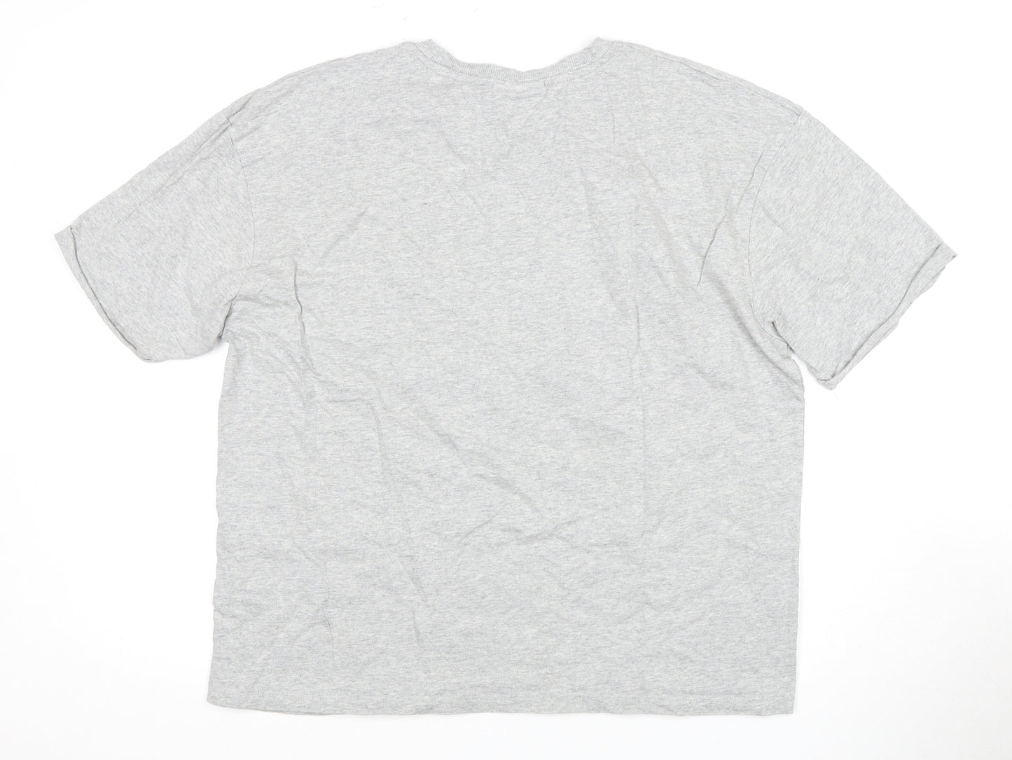 Marvel Unisex Grey Comic Print T-Shirt L Casual