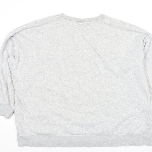 H&M Grey Unisex Sweatshirt Size 12 - Casual Pullover