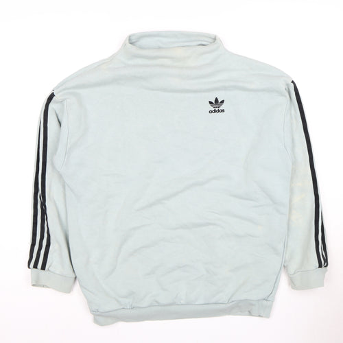 Adidas Unisex Blue Medium Pullover Sweatshirt