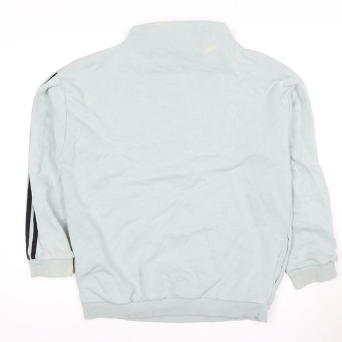 Adidas Unisex Blue Medium Pullover Sweatshirt