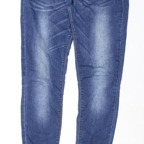 Denim Co. Women's Blue Skinny Jeans Size 10