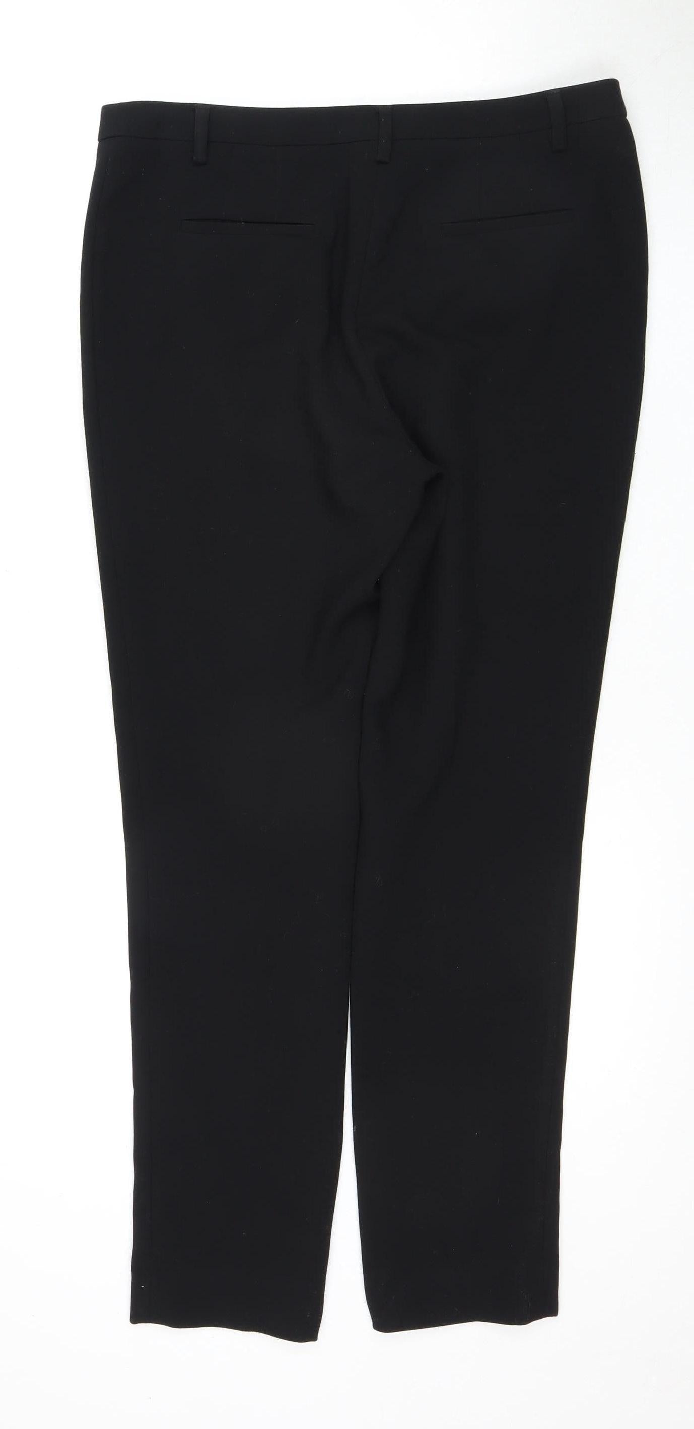 Mint Velvet Women's Black Skinny Trousers Size 12