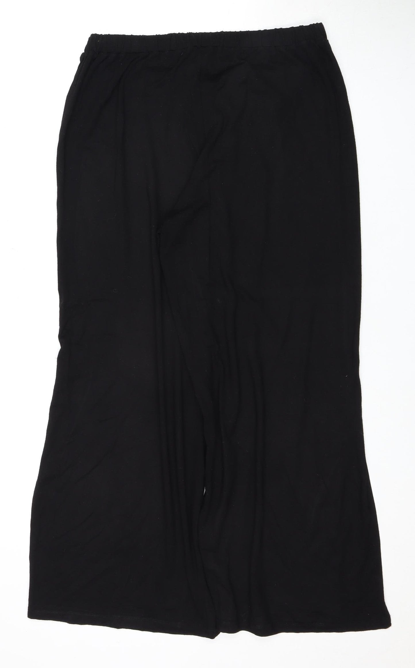 Coast Women's Black Size 12 Wide-Leg Trousers