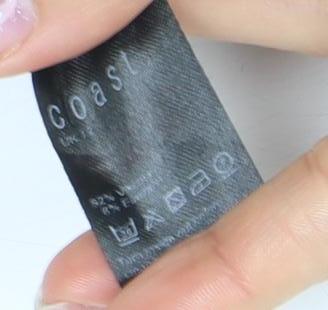 Coast Women's Black Size 12 Wide-Leg Trousers