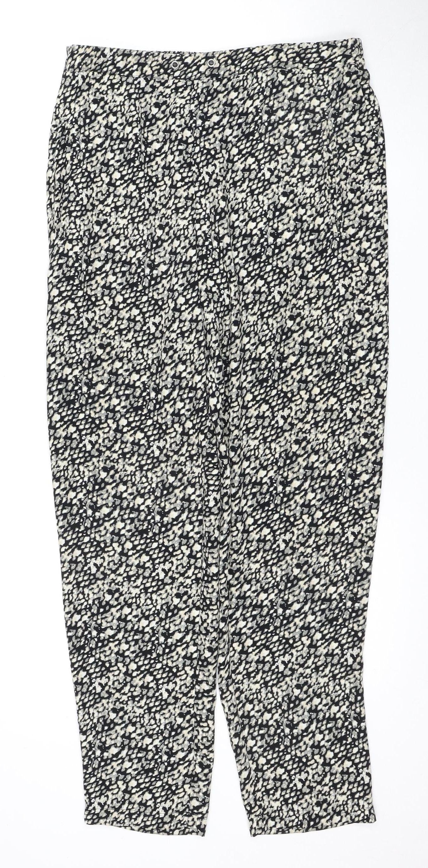 Wallis Women's Multicoloured Trousers Size 12