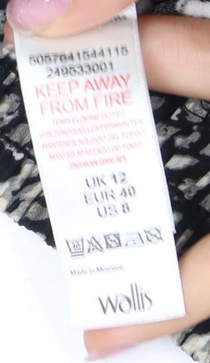 Wallis Women's Multicoloured Trousers Size 12