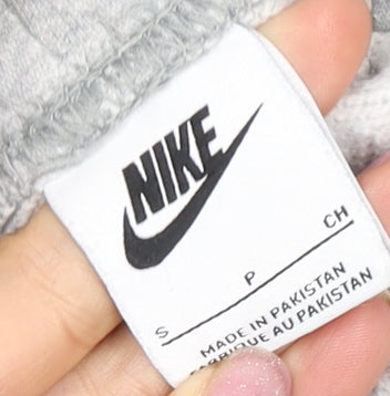 Nike Women's Grey Joggers - S, Elastic Waist, Pockets
