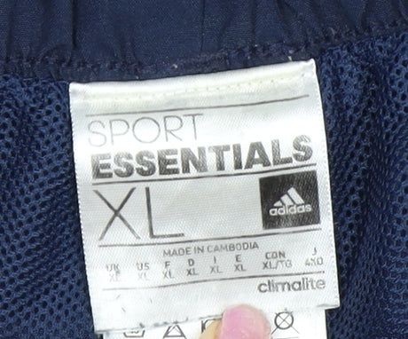 Adidas Men's Blue XL Athletic Shorts