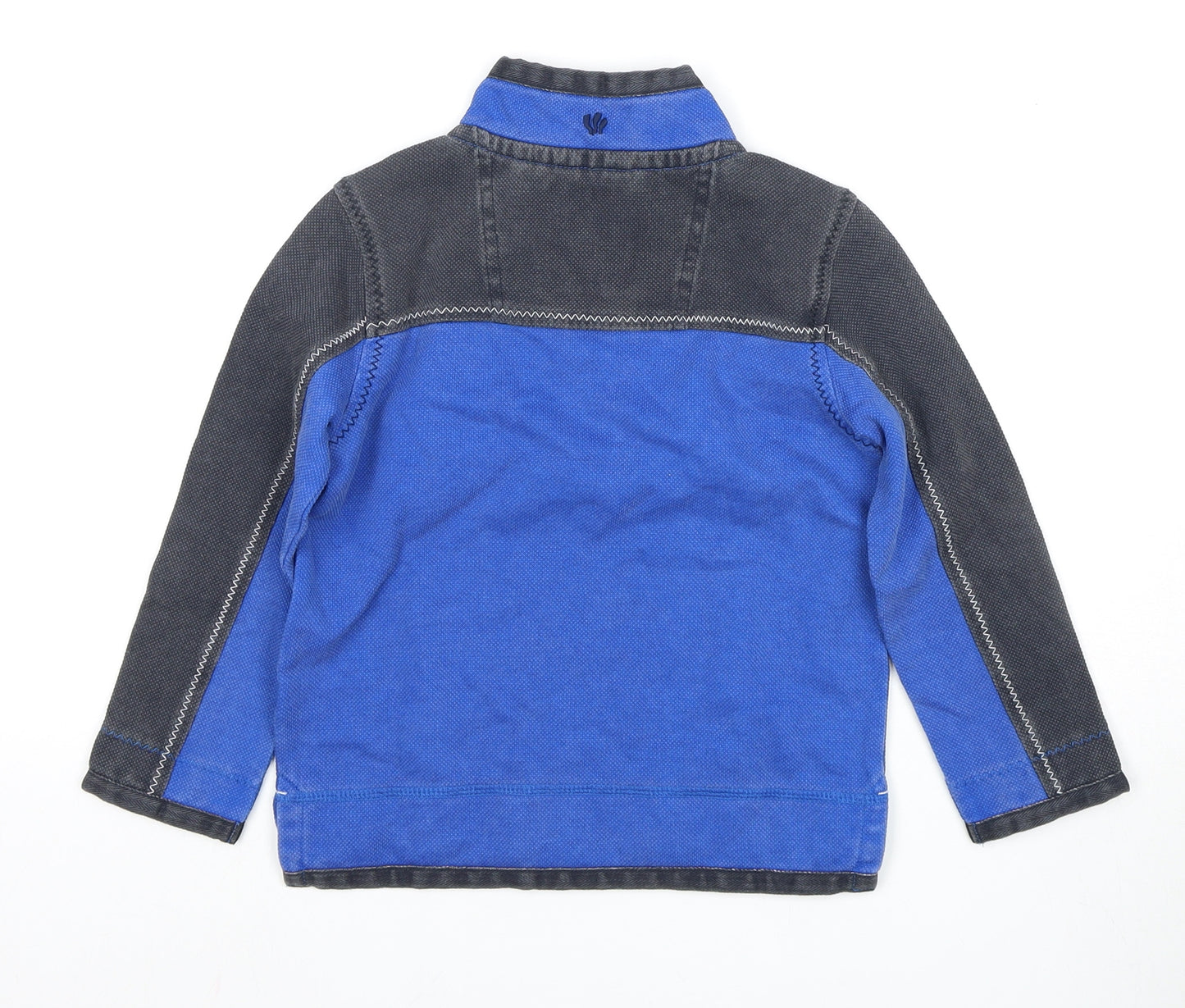 FatFace Boys Blue and Black Pullover 4-5 Years