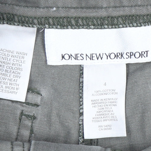 Jones New York Sport Women's Green Cargo Shorts, Size 4