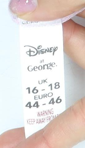 Disney Women's Pink Mickey Mouse Nightshirt Size 16