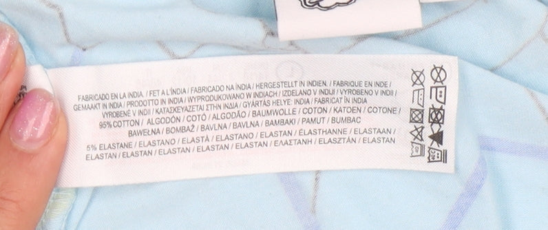 The Simpsons Blue Women's Pyjama Pants UK 14-16