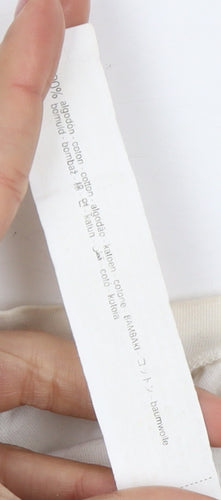 Zara Unisex White Pink Panther Graphic T-Shirt Size 14