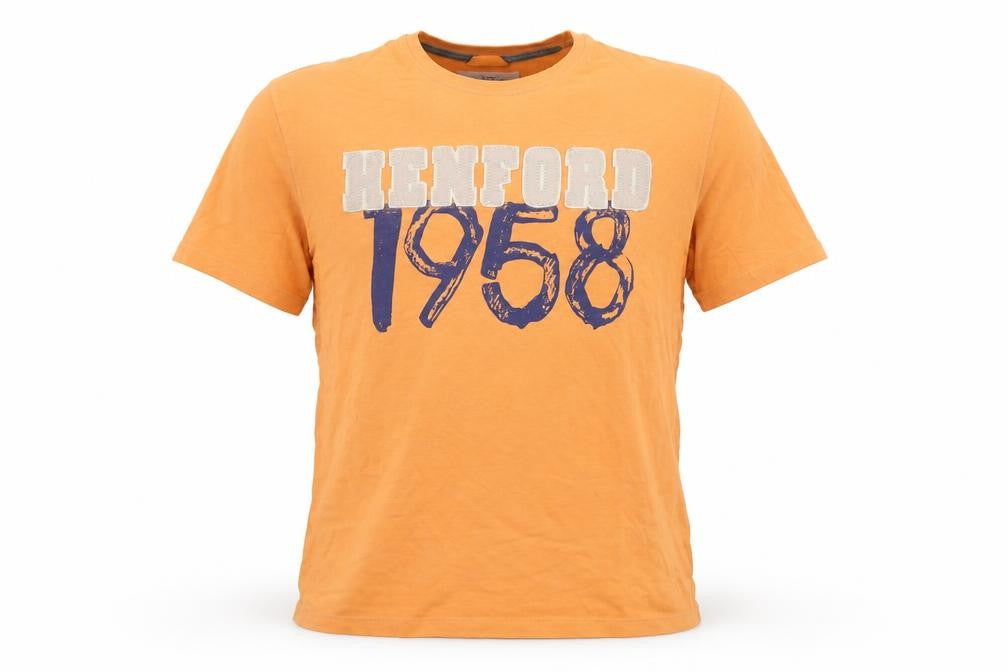 Front view of Next Men’s Orange College Graphic T-Shirt XL