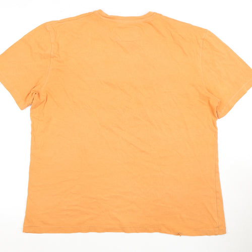 Next Men’s Orange College Graphic T-Shirt XL