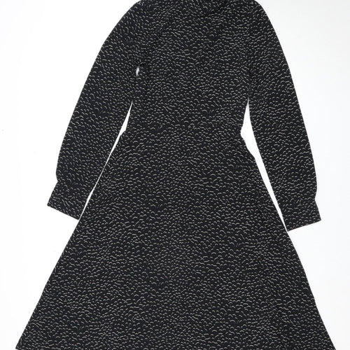 Monki Women's Black Long Sleeve Dress Size 4