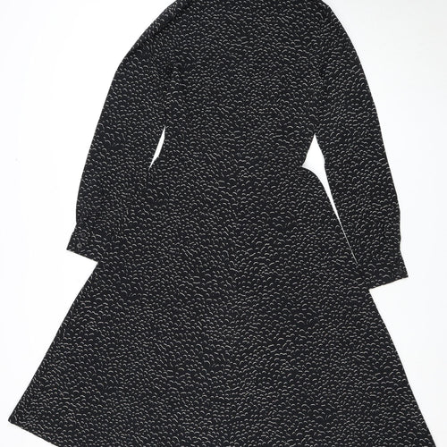 Monki Women's Black Long Sleeve Dress Size 4