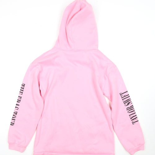 Taylor Swift Girls Pink Pullover Hoodie, 11-12 years, Music Theme