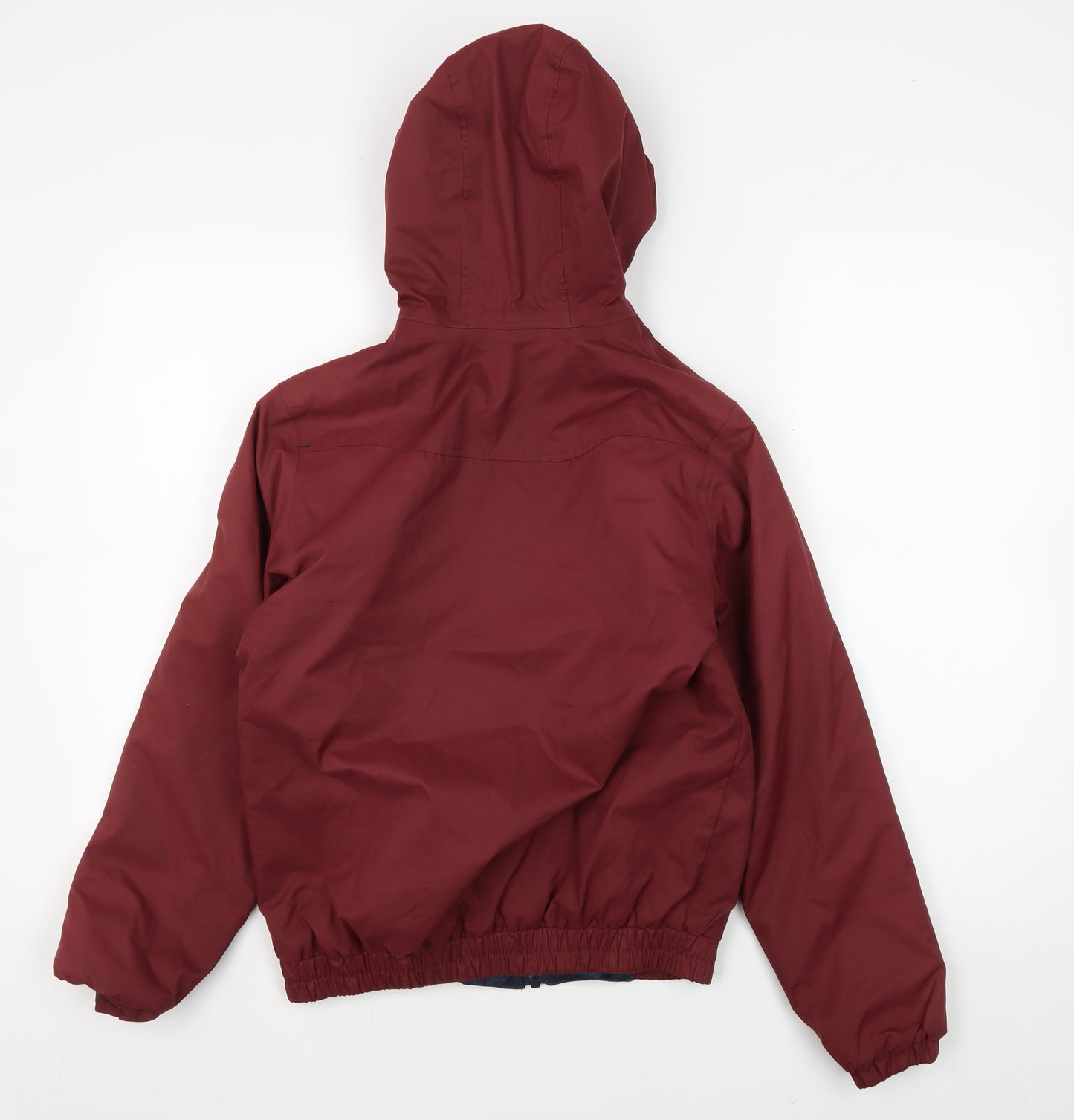 Decathlon Boys Red Hooded Puffer Jacket 12 Years Winter