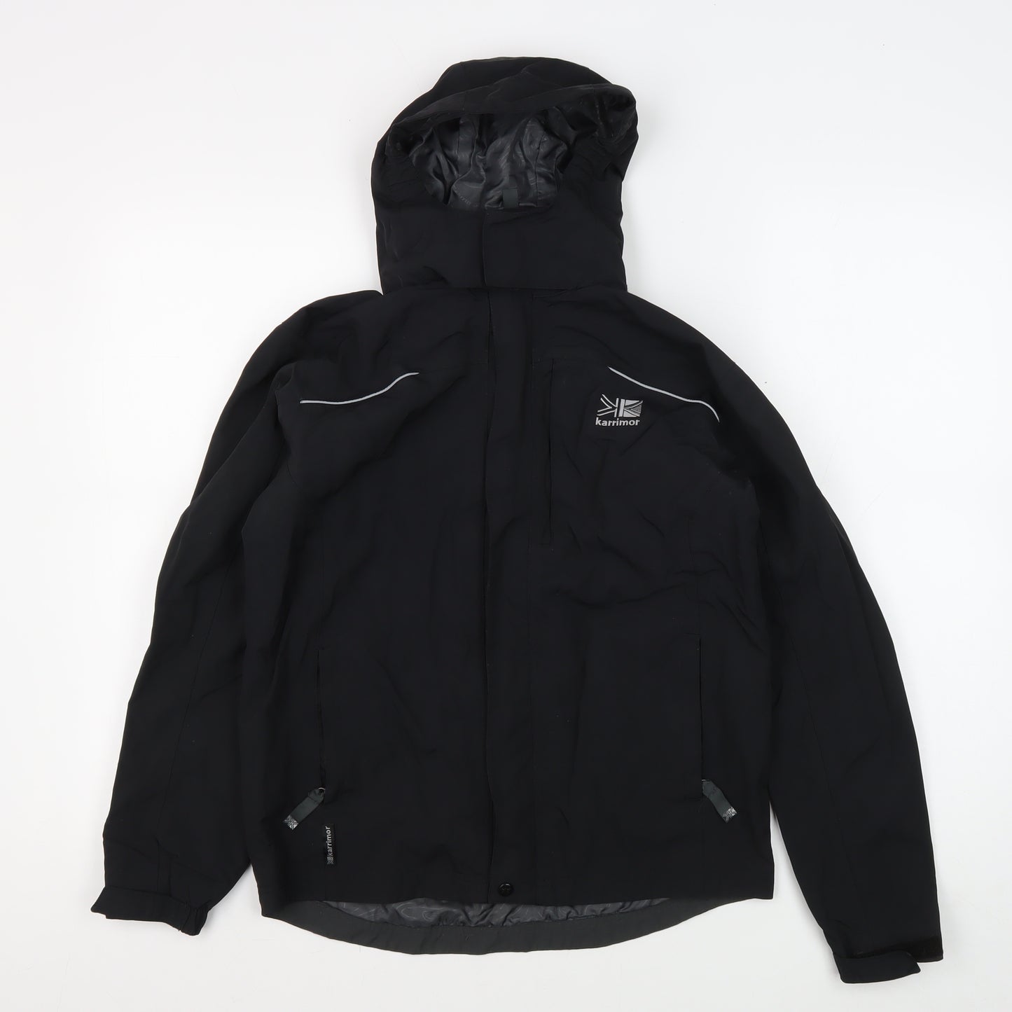 Karrimor Boys Black Waterproof Rain Coat 11-12 Years