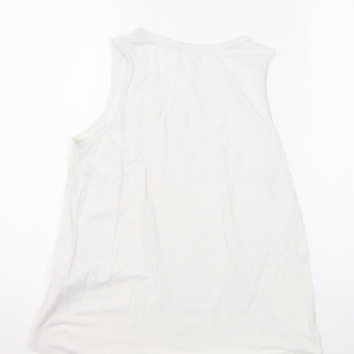 Calvin Klein Women's White Tank Top S for Gym & Training