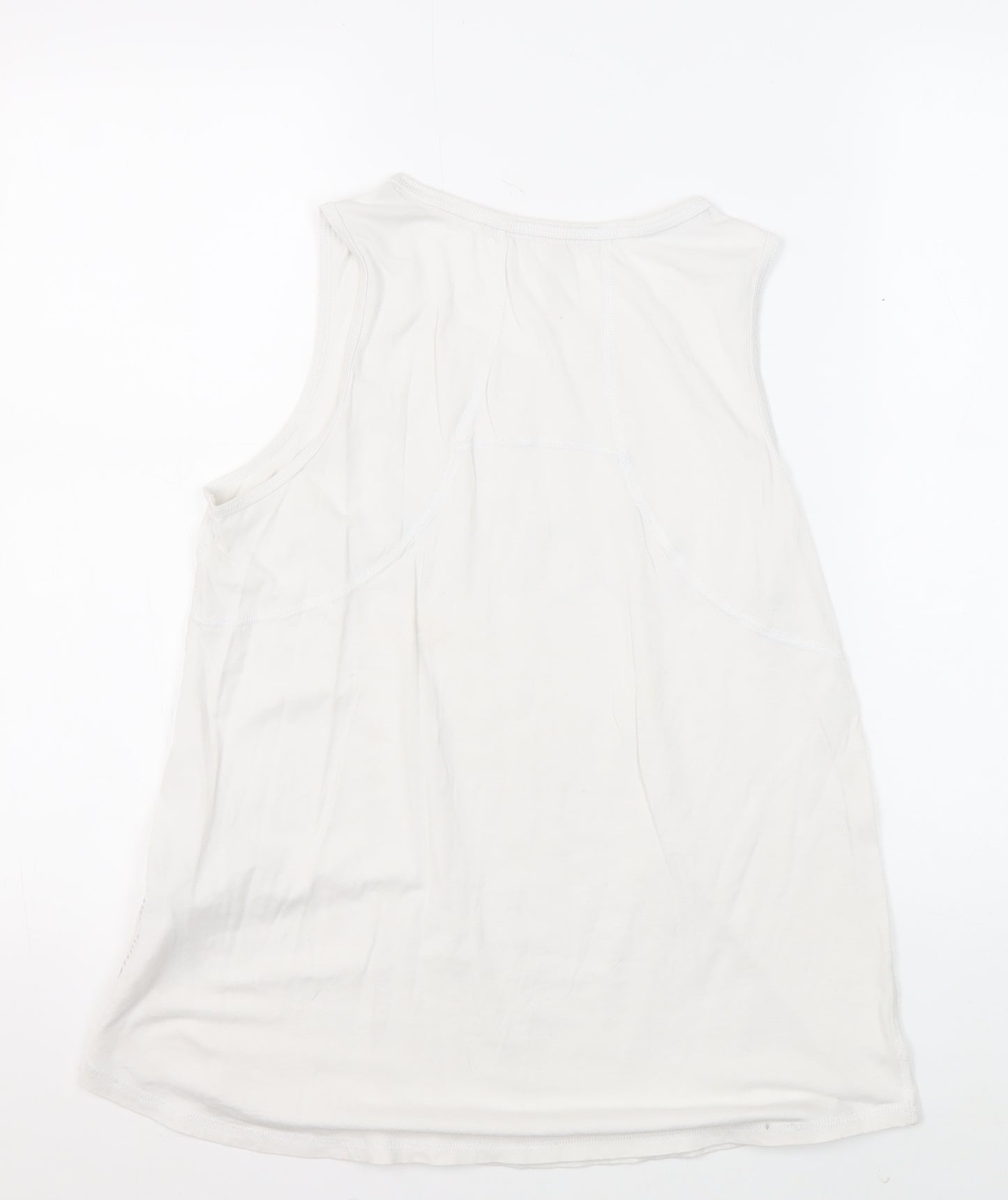 Calvin Klein Women's White Tank Top S for Gym & Training