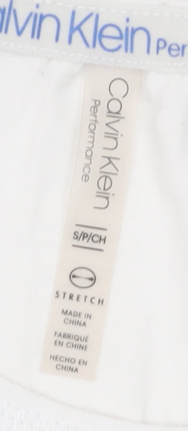 Calvin Klein Women's White Tank Top S for Gym & Training