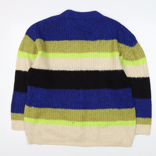 Kangol x H&M Women's Multicoloured Striped Jumper 2XS