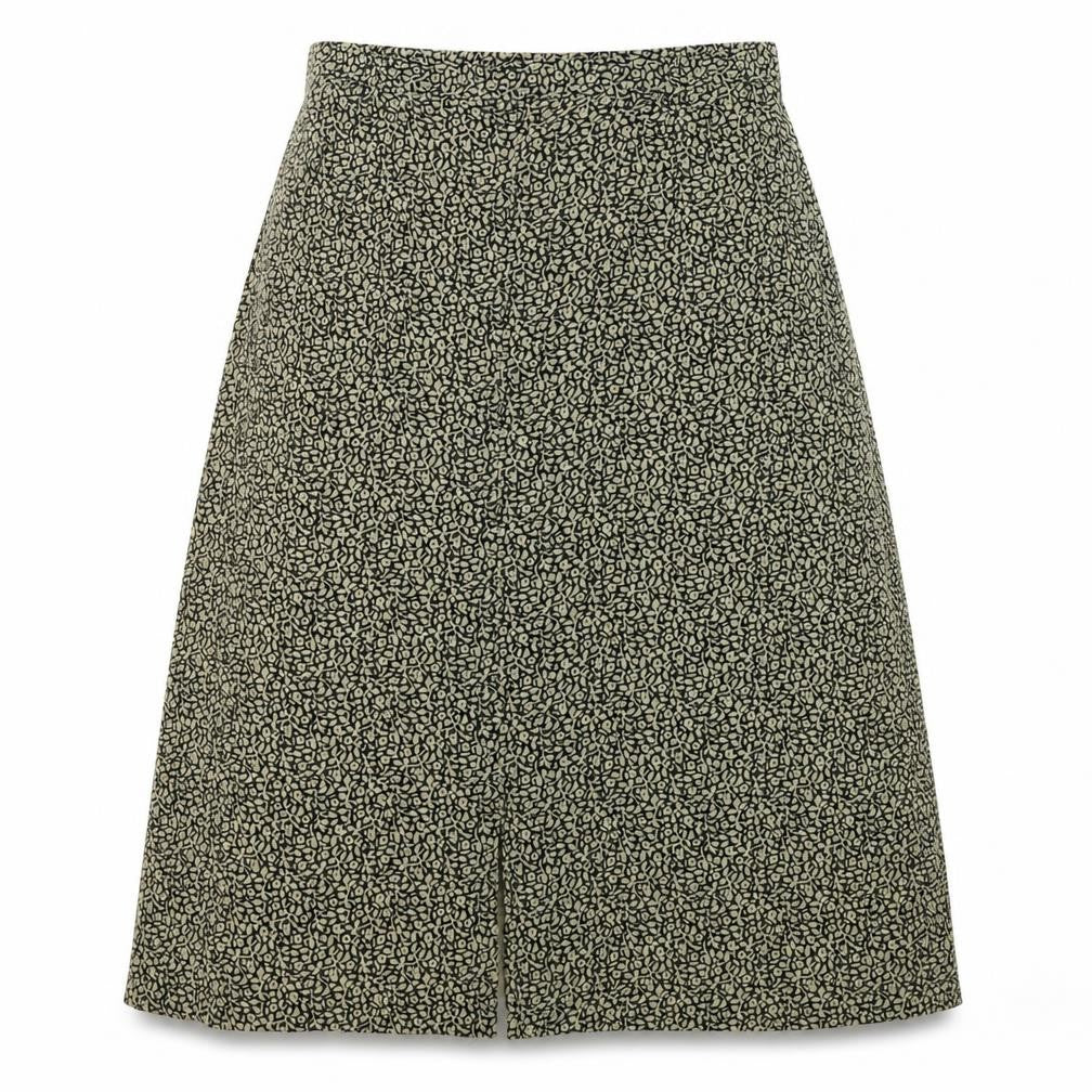 Viyella Women's Green Midi Pleated Skirt, Size 14
