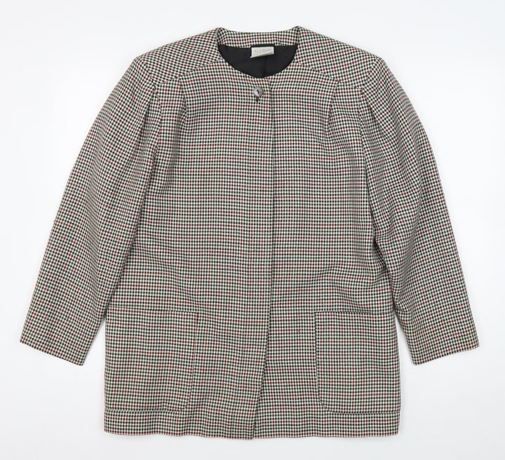 Alexon Women’s Multicoloured Houndstooth Suit Jacket