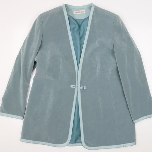 Jacques Vert Women's Blue Suit Jacket, Size 14, Lined