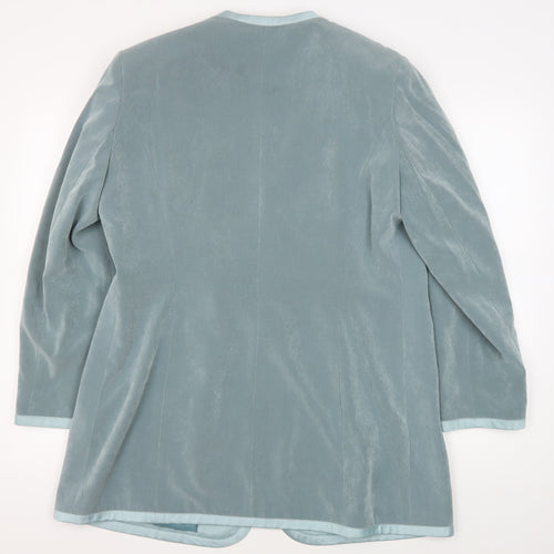 Jacques Vert Women's Blue Suit Jacket, Size 14, Lined