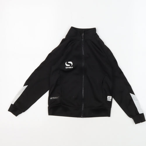 Sondico Boys Black Track Jacket 3-4 Years