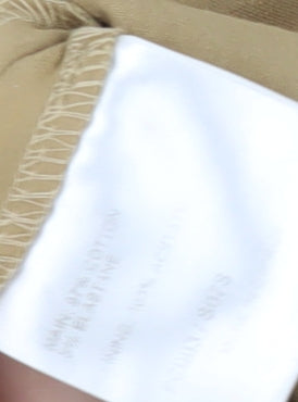 Karen Millen Women's Beige Cargo Trousers Size 10