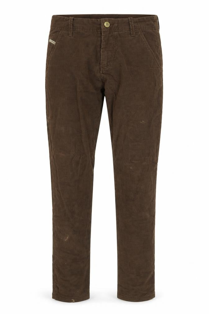 Front view of Diesel women’s brown trousers -, size UK 24