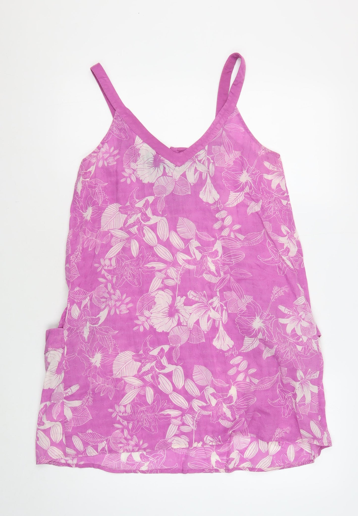 Animal Women's Pink Floral Camisole Tank Top Size 12
