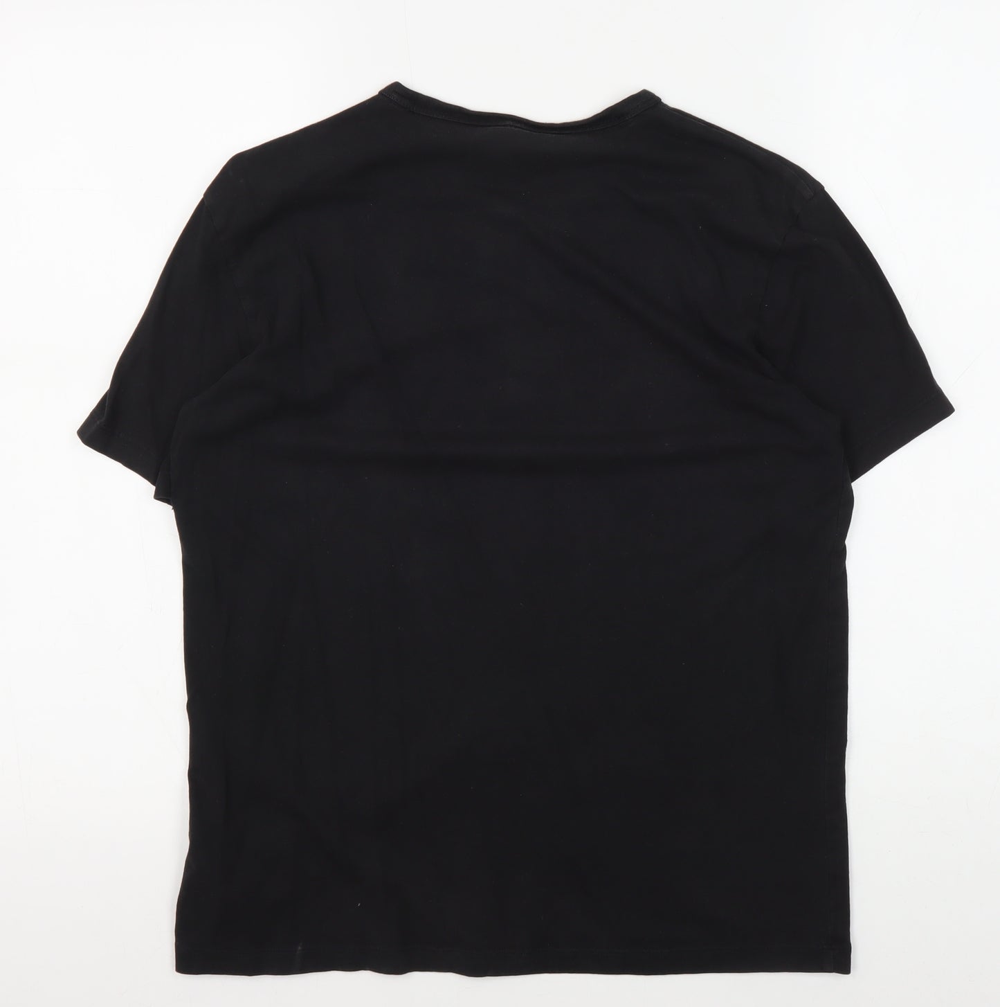 Calvin Klein Men's Black S Crew Neck Logo T-Shirt