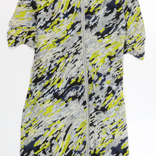 Whistles Women's Multicoloured Abstract Dress Size 12