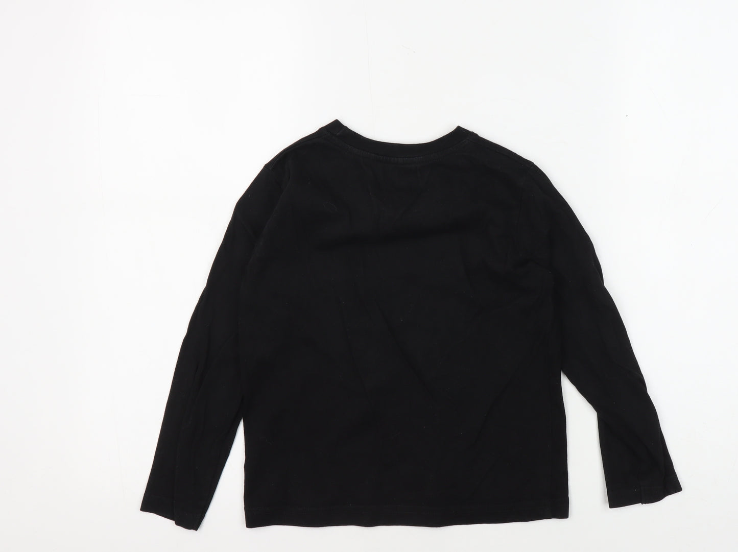 Firetrap Girls Black Graphic Skull T-Shirt 5-6 Years