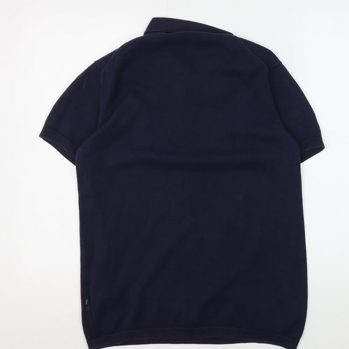 Jack & Jones Men's Blue Polo Shirt - Size L