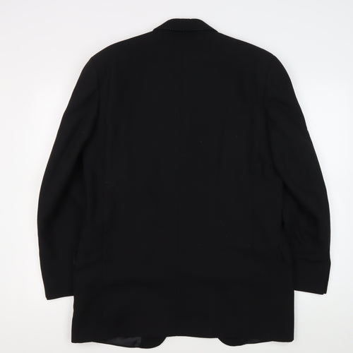 Daniel Hechter Men's Black Blazer, 38R Formal Business Jacket