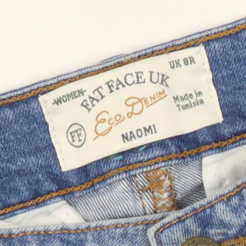 Fat Face Girls Blue Relaxed Denim Jeans Size 8