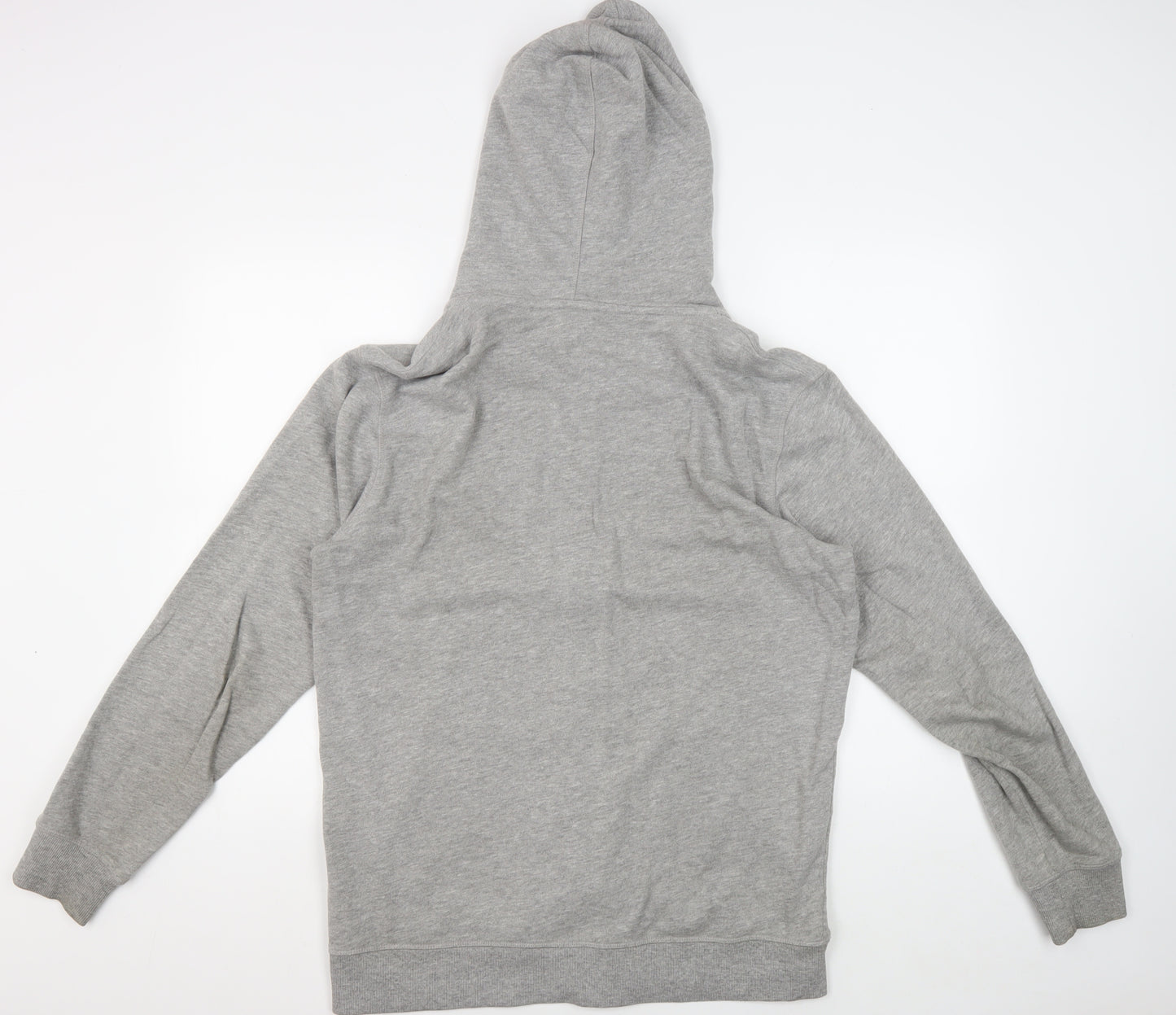 Jack & Jones Men's Grey Full Zip Hoodie L