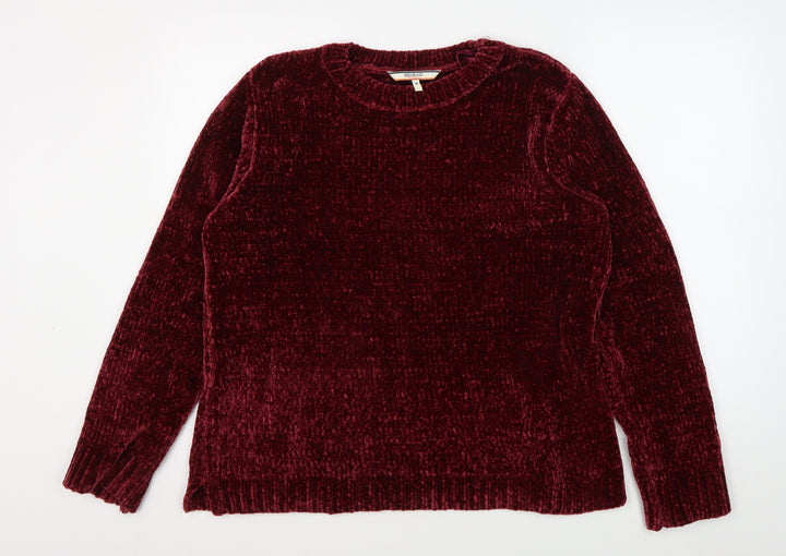 SoulCal & Co Women's Red Pullover Jumper, Size M