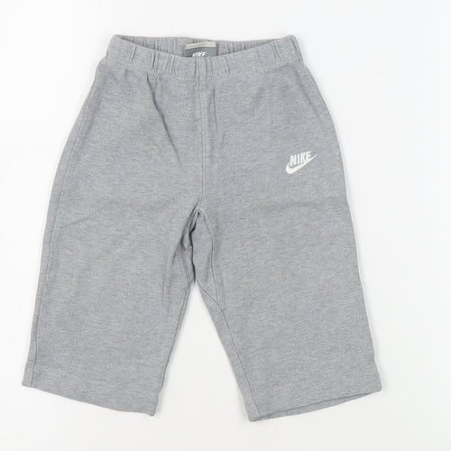 Nike Grey Unisex Baby Sweatpants, 9-12 Months, Casual Wear