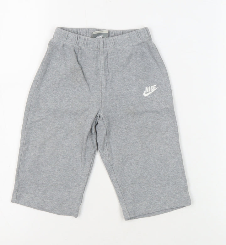 Nike Grey Unisex Baby Sweatpants, 9-12 Months, Casual Wear
