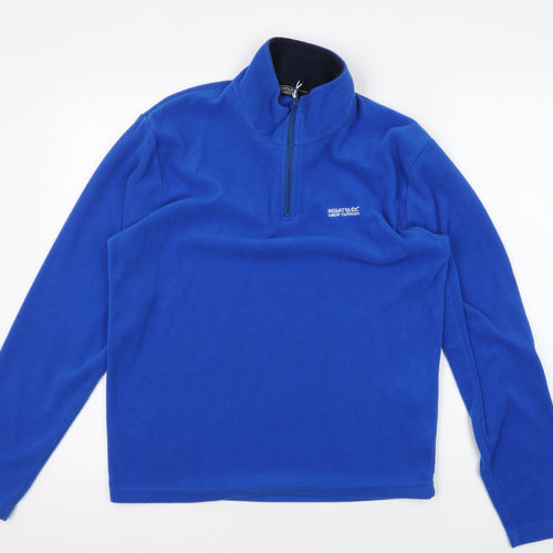 Regatta Men's Blue Pullover Sweatshirt, Size S, Outdoor